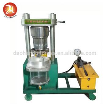 CE approved Manufacturer supplier hydraulic hand operated small sesame oil cold press making machine