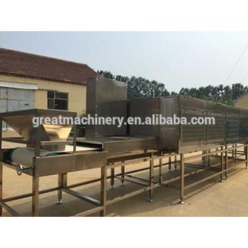 Factory direct sales continuous multifunction alocasia cucullata microwave drying machine