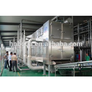 Bay leaf Multiple layer continuous type mesh belt dryer