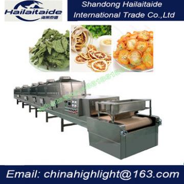 Stable Property Green Tea Microwave Drying Machine